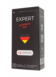 Презервативы EXPERT Surprise Mix - 12 шт.(+3 в подарок) - Expert - купить с доставкой во Владимире