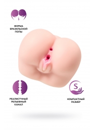 Реалистичный мастурбатор Paula с 2 любовными тоннелями - ToyFa - во Владимире купить с доставкой