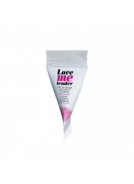 Съедобное согревающее массажное масло Love Me Tender Cotton Candy с ароматом сладкой ваты - 10 мл. - Love to Love - купить с доставкой во Владимире
