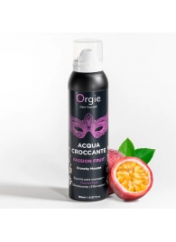 Хрустящая пенка для массажа Acqua Croccante Passion Fruit - 150 мл. - ORGIE - купить с доставкой во Владимире