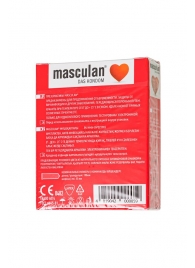 Презервативы Masculan Sensitive plus - 3 шт. - Masculan - купить с доставкой во Владимире