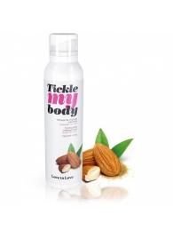 Массажная хрустящая пенка Tickle My Body Sweet Almonds с ароматом миндаля - 150 мл. - Love to Love - купить с доставкой во Владимире