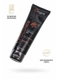 Интимный гель на водной основе Lube Tube Chocolate с шоколадным вкусом - 100 мл. - ORGIE - купить с доставкой во Владимире
