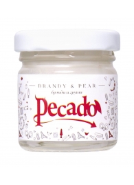 Массажная свеча Brandy   Pear - 35 мл. - Pecado - купить с доставкой во Владимире