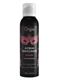 Хрустящая пенка для массажа Orgie Acqua Croccante Sakura с ароматом сакуры - 150 мл. - ORGIE - купить с доставкой во Владимире