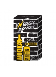 Стимулирующий гель для двоих Energy Power с эффектом вибрации - 15 гр. - HotFlowers - купить с доставкой во Владимире