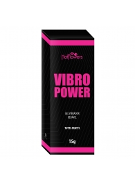 Жидкий вибратор Vibro Power со вкусом тутти-фрутти - 15 гр. - HotFlowers - купить с доставкой во Владимире