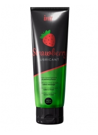 Смазка на водной основе с ароматом клубники Strawberry Lubricant - 100 мл. - INTT - купить с доставкой во Владимире