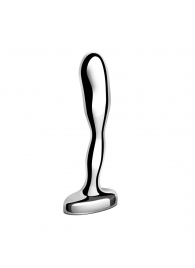 Стальной стимулятор простаты Stainless Steel Prostate Plug - 11,5 см. - b-Vibe - во Владимире купить с доставкой