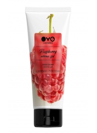 Лубрикант на водной основе OYO Aroma Gel Raspberry с ароматом малины - 75 мл. - OYO - купить с доставкой во Владимире