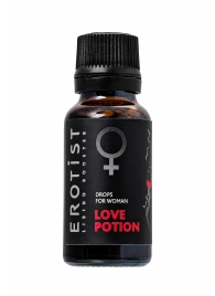 Возбуждающие капли для женщин Erotist Love Potion - 20 мл. - Erotist Libido Booster - купить с доставкой во Владимире