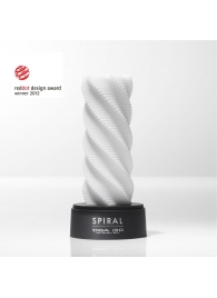 Белый 3D мастурбатор SPIRAL - Tenga - во Владимире купить с доставкой