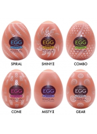 Набор из 6 мастурбаторов-яиц Tenga Egg Variety Pack V - Tenga - во Владимире купить с доставкой