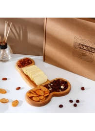 Деревянное блюдо для подачи в форме члена (32,5 х 20 х 1,7 см) - Сима-Ленд - купить с доставкой во Владимире