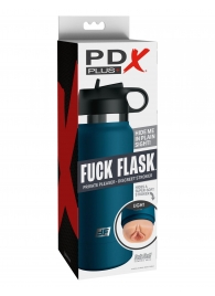 Мастурбатор-вагина в синей колбе F*ck Flask - Pipedream - во Владимире купить с доставкой