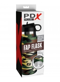 Мастурбатор в камуфляжной колбе Fap Flask - Pipedream - во Владимире купить с доставкой