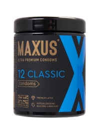 Классические презервативы MAXUS Classic - 12 шт. - Maxus - купить с доставкой во Владимире