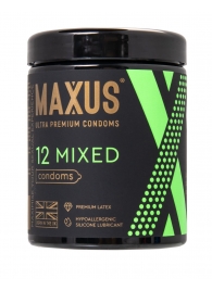 Презервативы MAXUS Mixed - 12 шт. - Maxus - купить с доставкой во Владимире