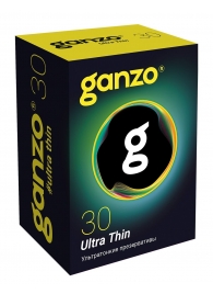 Супертонкие презервативы Ganzo Ultra thin - 30 шт. - Ganzo - купить с доставкой во Владимире