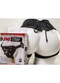 Универсальные трусики Harness UNI strap с корсетом - LOVETOY (А-Полимер) - купить с доставкой во Владимире