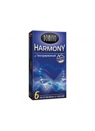 Текстурированные презервативы Domino Harmony - 6 шт. - Domino - купить с доставкой во Владимире