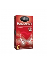 Гладкие презервативы Domino Harmony - 6 шт. - Domino - купить с доставкой во Владимире