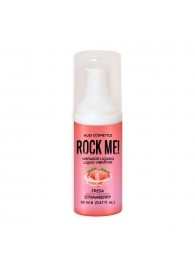 Жидкий вибратор Nuei Rock Me! с ароматом клубники - 20 мл. - Nuei cosmetics - купить с доставкой во Владимире