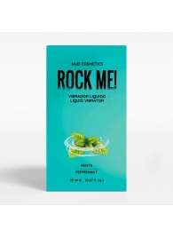 Жидкий вибратор Nuei Rock Me! с ароматом мяты - 20 мл. - Nuei cosmetics - купить с доставкой во Владимире