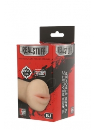 Нежный мастурбатор-ротик REALSTUFF 5INCH MASTURBATOR BJ - Dream Toys - во Владимире купить с доставкой