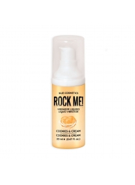 Жидкий вибратор Nuei Rock Me! с ароматом печенья и сливок - 20 мл. - Nuei cosmetics - купить с доставкой во Владимире