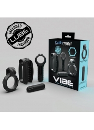 Набор Bathmate Vibe Endurance Kit: 2 эрекционных кольца, вибропуля, мастурбатор - Bathmate купить во Владимире с доставкой в Orgasmix.ru Набор Bathmate Vibe Endurance Kit: 2 эрекционных кольца, вибропуля, мастурбатор - Bathmate