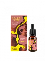 Капли с согревающим эффектом Passion Drips Warming - 15 мл. - Pleasure Lab - купить с доставкой во Владимире