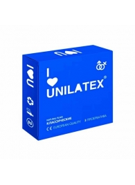 Классические презервативы Unilatex Natural Plain - 3 шт. - Unilatex - купить с доставкой во Владимире