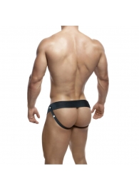 Телесный фаллопротез на черных эластичных ремнях 7 Inch Hollow Strap On - 17 см. - Blush Novelties - купить с доставкой во Владимире