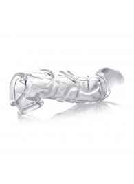 Прозрачная насадка для увеличения члена 2 Inch Clear Extender Sleeve - XR Brands - во Владимире купить с доставкой