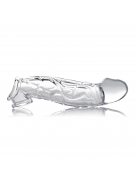Прозрачная насадка для увеличения члена 2 Inch Clear Extender Sleeve - XR Brands - во Владимире купить с доставкой