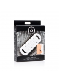 Комплект из 6 прозрачных эрекционных колец Ring Master Custom Ball Stretcher Kit - XR Brands - во Владимире купить с доставкой
