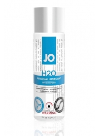 Возбуждающий лубрикант на водной основе JO Personal Lubricant H2O Warming - 60 мл. - System JO - купить с доставкой во Владимире