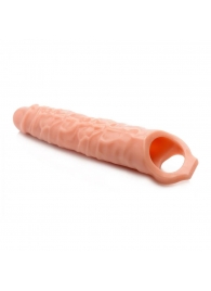 Телесная насадка-удлинитель 3 Inch Extender Sleeve - 27,3 см. - XR Brands - во Владимире купить с доставкой