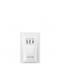 Полоски для орального секса Slow Sex Oral Sex Strips - 7 шт. - Bijoux Indiscrets - купить с доставкой во Владимире