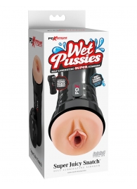 Мастурбатор-вагина в колбе Super Juicy Snatch - Pipedream - во Владимире купить с доставкой