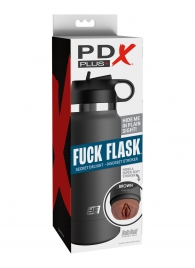 Смуглый мастурбатор-вагина в корпусе-бутылке F*ck Flask - Pipedream - во Владимире купить с доставкой
