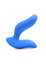 Синий вибромассажер простаты 3,5’’ Curve P-spot Massager - 12 см. - Erokay - во Владимире купить с доставкой