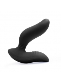 Черный вибромассажер простаты 3,5’’ Curve P-spot Massager - 12 см. - Erokay - во Владимире купить с доставкой