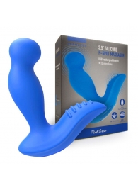 Синий вибромассажер простаты 3,5’’ P-spot Massager - 12,5 см. - Erokay - во Владимире купить с доставкой