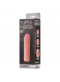 Фаллоудлинитель SUPER HERO Tempter - 16 см. - Lola Games - во Владимире купить с доставкой