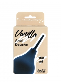 Черный анальный душ Anal Douche M - Lola Games - купить с доставкой во Владимире