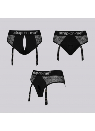 Трусики для фиксации насадок Strap-on-me Harness Lingerie Diva XS - Strap-on-me - купить с доставкой во Владимире