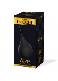 Черный анальный душ Anal Douche S - Adrien Lastic - купить с доставкой во Владимире