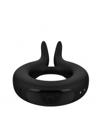 Черное эрекционное кольцо Marry Me Rechargeable Vibrating Cockring - Adrien Lastic - во Владимире купить с доставкой